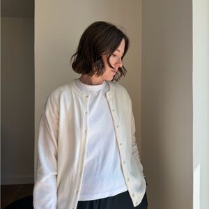 Elegant Cream Cardigan for Women